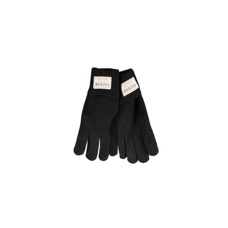 GUESS JEANS BLACK MAN GLOVES