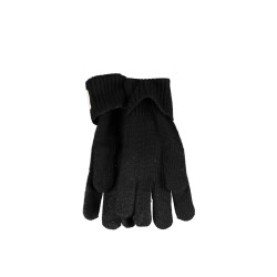 GUESS JEANS BLACK MAN GLOVES