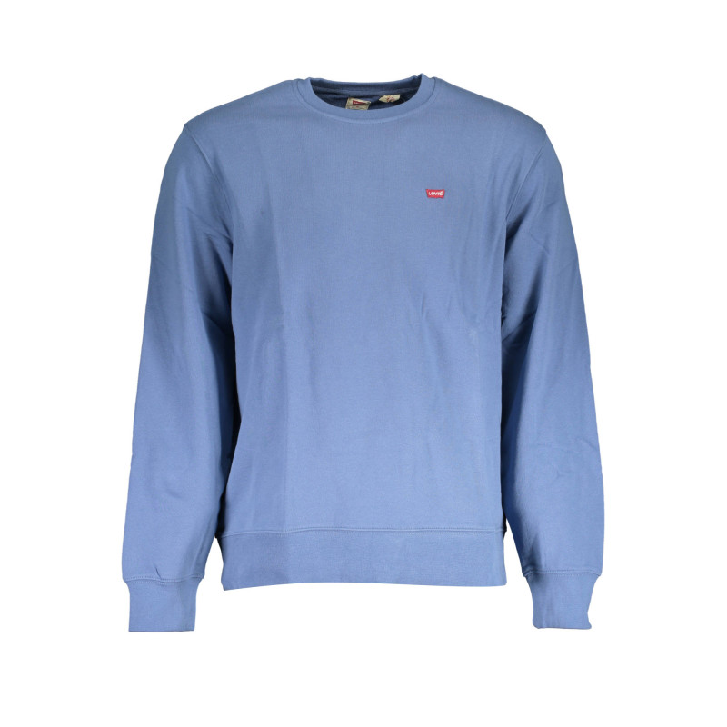 LEVI&39S MAN BLUE SWEATSHIRT WITHOUT ZIP