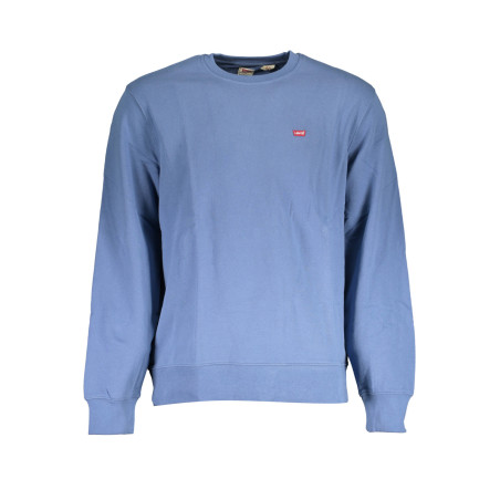 LEVI&39S MAN BLUE SWEATSHIRT WITHOUT ZIP