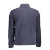 GIAN MARCO VENTURI MEN&39S BLUE ZIPPED SWEATSHIRT