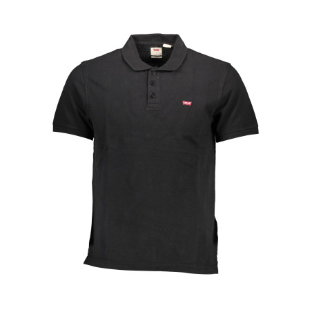 LEVI&39S POLO SHORT SLEEVE MAN BLACK