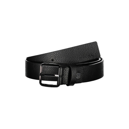 CALVIN KLEIN BLACK MAN LEATHER BELT