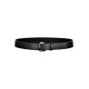 CALVIN KLEIN BLACK MAN LEATHER BELT