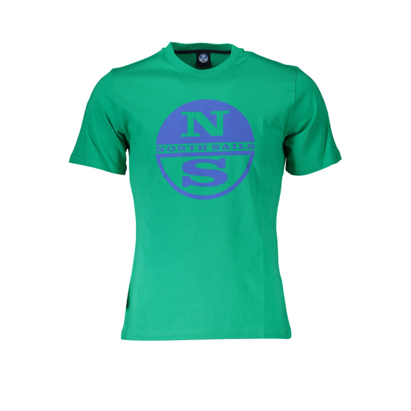 NORTH SAILS T-SHIRT MANICHE CORTE UOMO VERDE