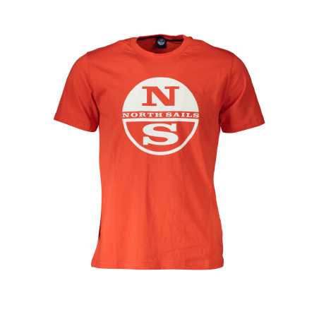 NORTH SAILS T-SHIRT MANICHE CORTE UOMO ROSSO