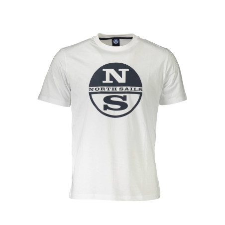 NORTH SAILS T-SHIRT MANICHE CORTE UOMO BIANCO