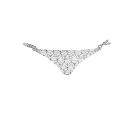 KARL LAGERFELD BEACHWEAR COSTUME PARTE SOTTO DONNA BIANCO