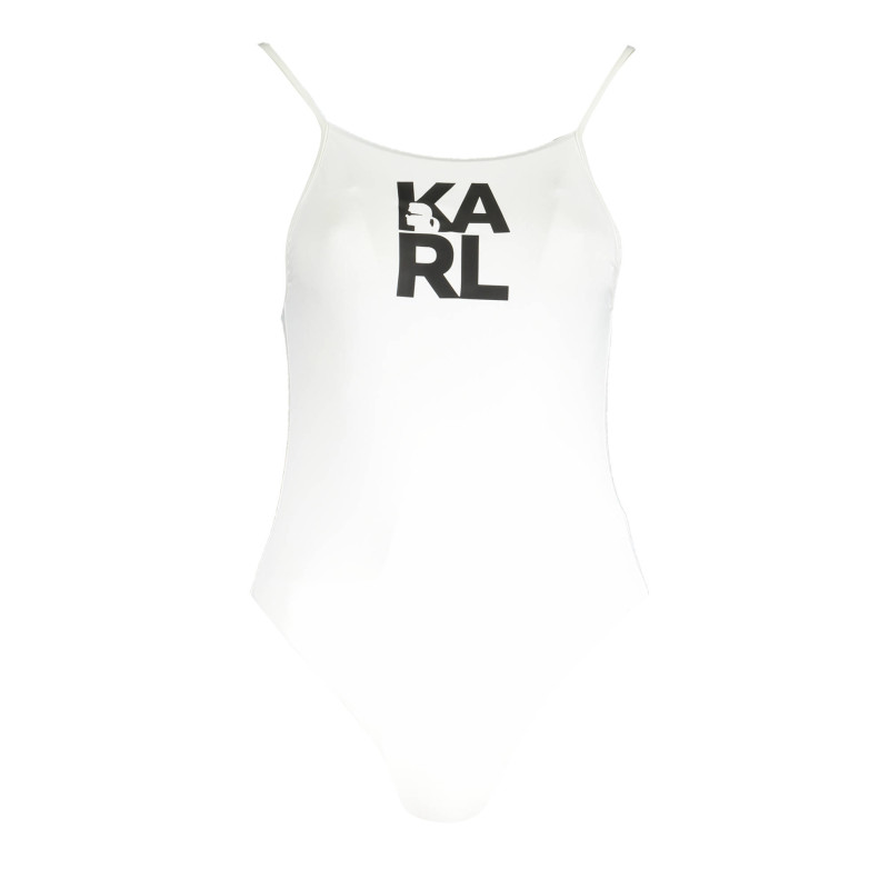 KARL LAGERFELD BEACHWEAR COSTUME INTERO DONNA BIANCO