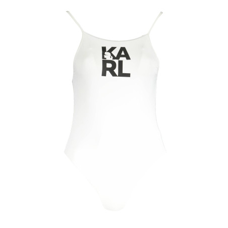 KARL LAGERFELD BEACHWEAR WOMEN&39S SWIMSUIT WHITE