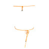 KARL LAGERFELD BEACHWEAR TOP WOMEN&39S COSTUME ORANGE