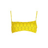 KARL LAGERFELD BEACHWEAR TOP WOMEN&39S COSTUME YELLOW