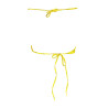 KARL LAGERFELD BEACHWEAR COSTUME PARTE SOPRA DONNA GIALLO