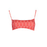 KARL LAGERFELD BEACHWEAR TOP WOMEN&39S COSTUME RED