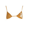 KARL LAGERFELD BEACHWEAR SWIMSUIT TOP WOMAN BROWN