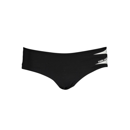 KARL LAGERFELD BEACHWEAR COSTUME PARTE SOTTO DONNA NERO