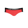 KARL LAGERFELD BEACHWEAR COSTUME PARTE SOTTO DONNA ROSSO