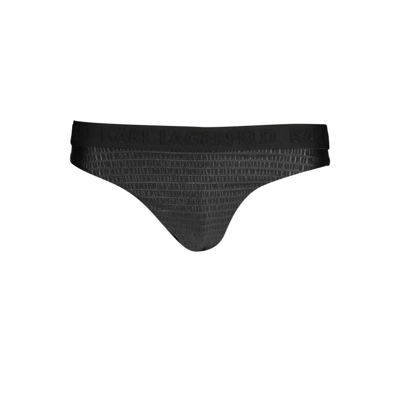 KARL LAGERFELD BEACHWEAR WOMEN&39S BOTTOM SWIMSUIT BLACK