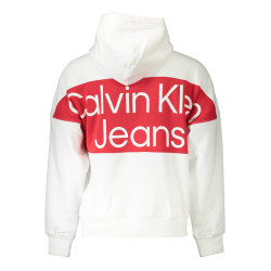 CALVIN KLEIN WHITE MEN&39S SWEATSHIRT WITHOUT ZIP