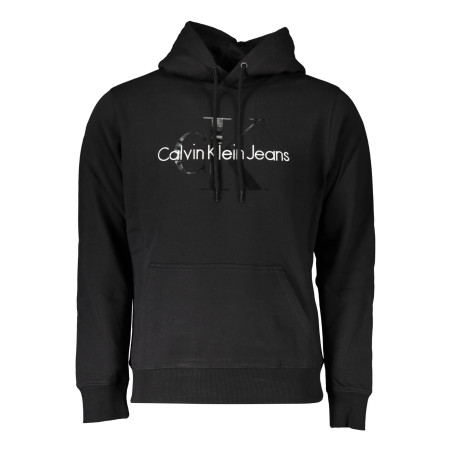 CALVIN KLEIN FELPA SENZA ZIP UOMO NERO