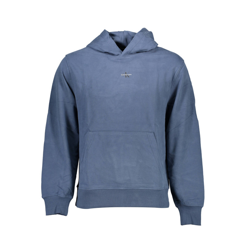 CALVIN KLEIN BLUE MEN&39S SWEATSHIRT WITHOUT ZIP