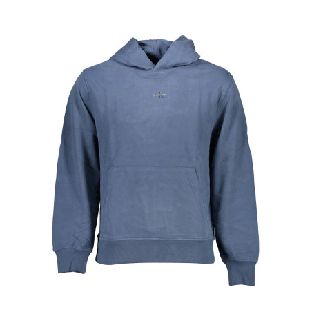 CALVIN KLEIN BLUE MEN&39S SWEATSHIRT WITHOUT ZIP