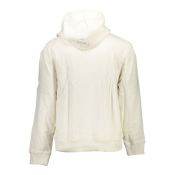 CALVIN KLEIN WHITE MEN&39S SWEATSHIRT WITHOUT ZIP