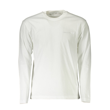 CALVIN KLEIN T-SHIRT MANICHE LUNGHE UOMO BIANCO