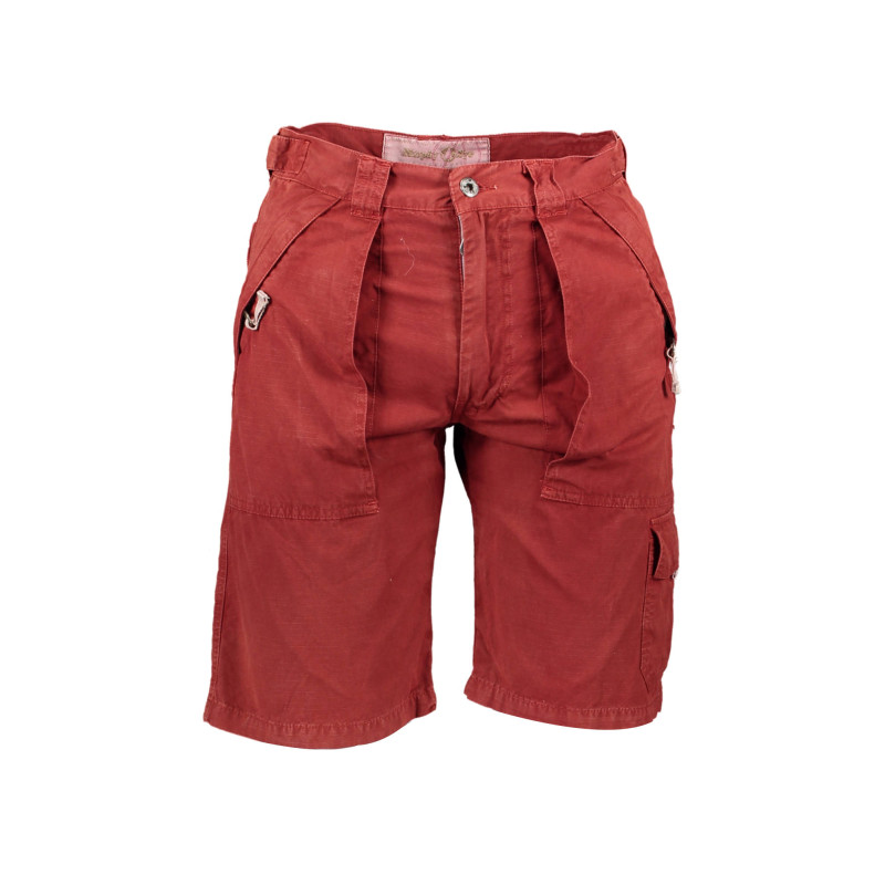 MURPHY&NYE PANTALONE BERMUDA UOMO ROSSO