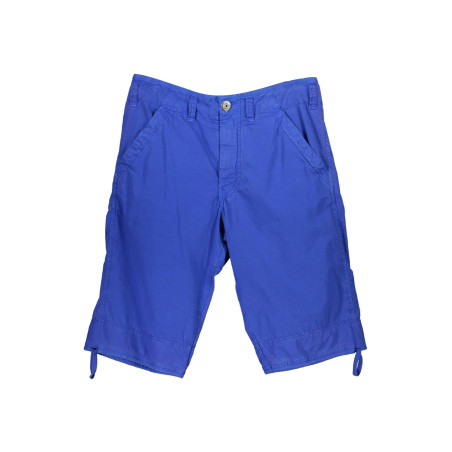 MURPHY&ampNYE MAN BLUE BERMUDA PANTS