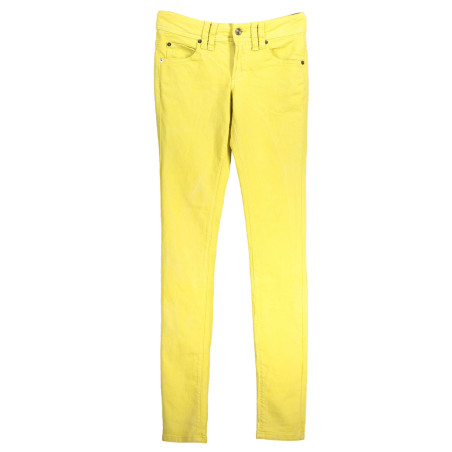 JOHN GALLIANO JEANS DENIM WOMAN YELLOW