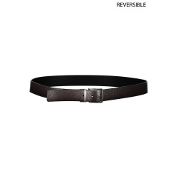 CALVIN KLEIN BLACK MAN LEATHER BELT