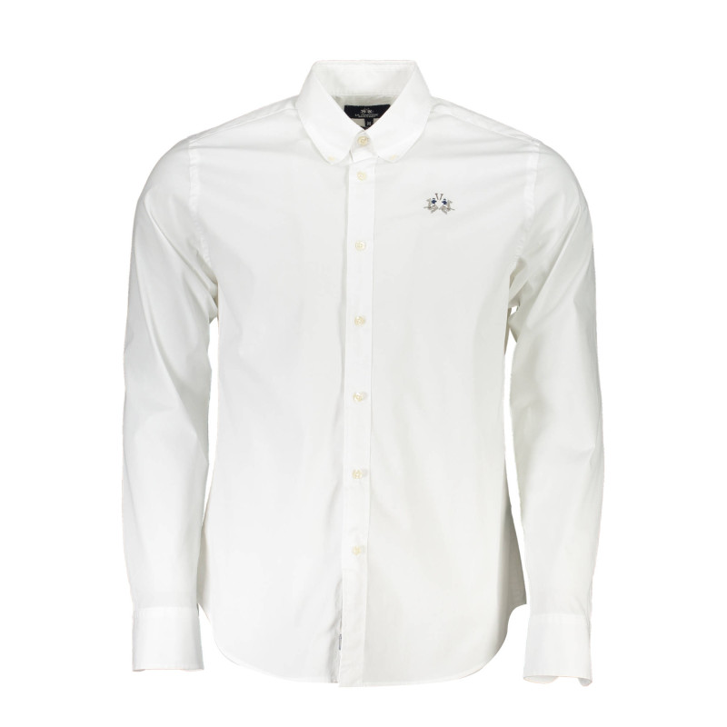 LA MARTINA MEN&39S LONG SLEEVED SHIRT WHITE