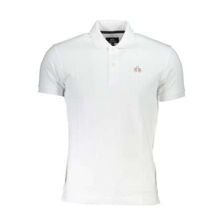 LA MARTINA POLO SHORT SLEEVE MAN WHITE