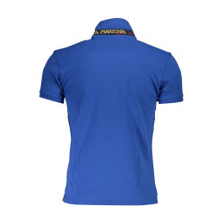 LA MARTINA POLO SHORT SLEEVE MAN BLUE