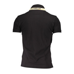 LA MARTINA POLO SHORT SLEEVE MAN BLACK