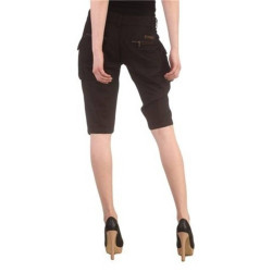 ZUELEMENTS BLACK WOMEN&39S BERMUDA PANTS