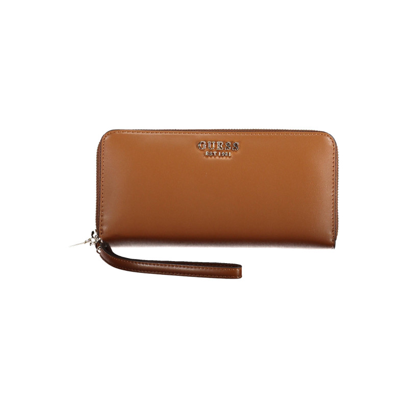 GUESS JEANS WOMEN&39S WALLET BROWN