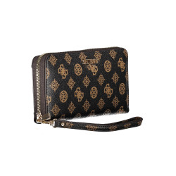 GUESS JEANS WOMEN&39S WALLET BROWN