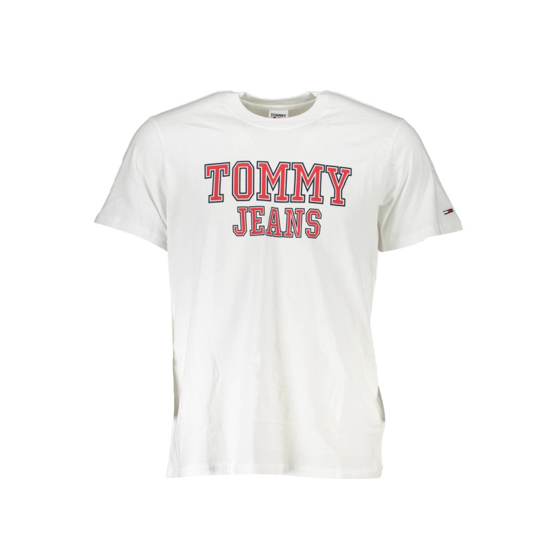 TOMMY HILFIGER T-SHIRT MANICHE CORTE UOMO BIANCO