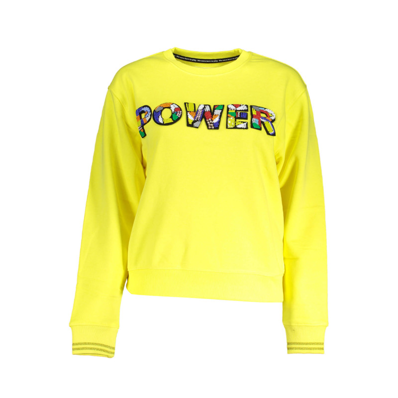 DESIGUAL SWEATSHIRT WITHOUT ZIP WOMAN YELLOW