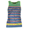 DESIGUAL WOMEN&39S GREEN TANK TOP