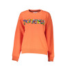 DESIGUAL ORANGE WOMEN&39S SWEATSHIRT WITHOUT ZIP