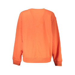 DESIGUAL ORANGE WOMEN&39S SWEATSHIRT WITHOUT ZIP