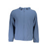 CALVIN KLEIN MEN&39S BLUE ZIPPED SWEATSHIRT