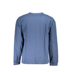 CALVIN KLEIN BLUE MEN&39S SWEATSHIRT WITHOUT ZIP