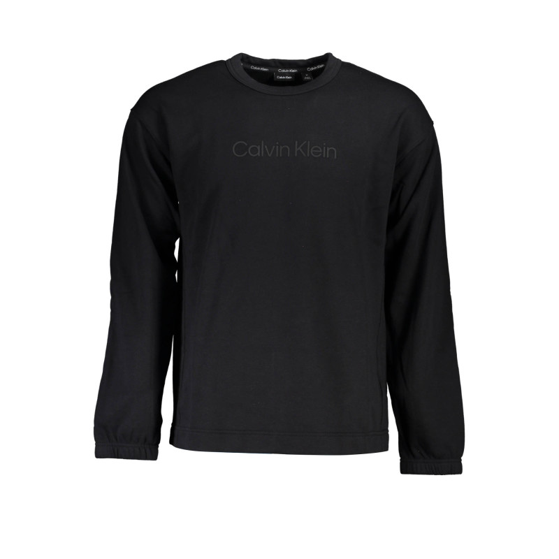 CALVIN KLEIN SWEATSHIRT WITHOUT ZIP BLACK MAN