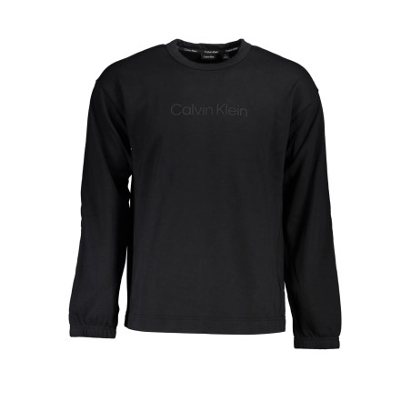 CALVIN KLEIN FELPA SENZA ZIP UOMO NERO