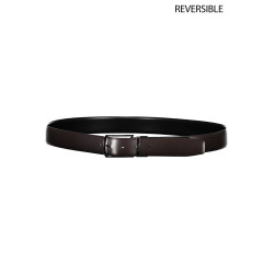 CALVIN KLEIN BLACK MAN LEATHER BELT