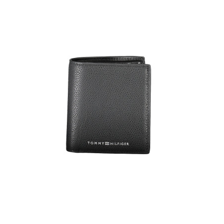 TOMMY HILFIGER BLACK MAN WALLET